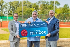 135.000 Euro Spendenübergabe der Porta Gruppe